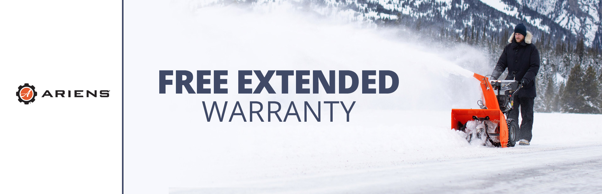 Ariens: FREE EXTENDED WARRANTY